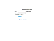 Tablet Screenshot of mail.oksgroup.com